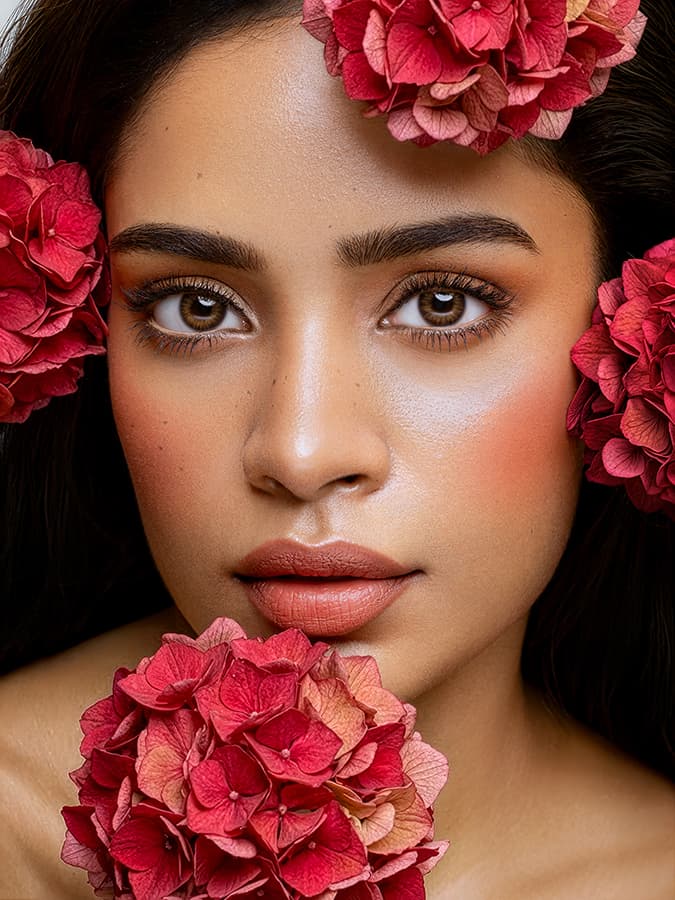 Portrait retouch example 2 — after